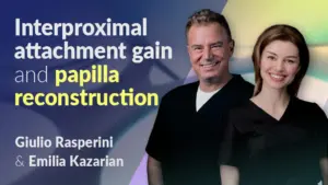 Osteocom Interproximal Attachment Gain And Papilla Reconstruction
